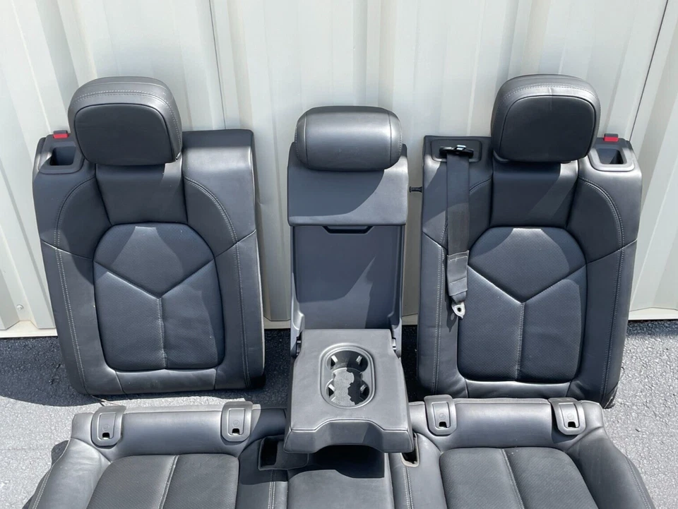 2015-2018 Porsche Macan S Rear Upper & Lower Seat Cushions Assembly!! PO15 Foto 2 de 4