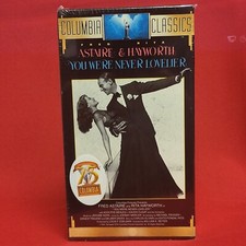 You Were Never Lovelier Fred Astaire Rita Hayworth 1992 VHS New Sealed