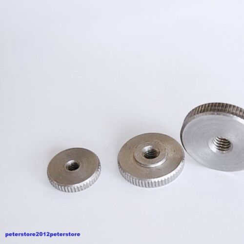 Knurl nut DIN 467 low shape stainless steel A1 knurl nuts M3 M4 M5 M6 M8 M10 - Picture 1 of 1