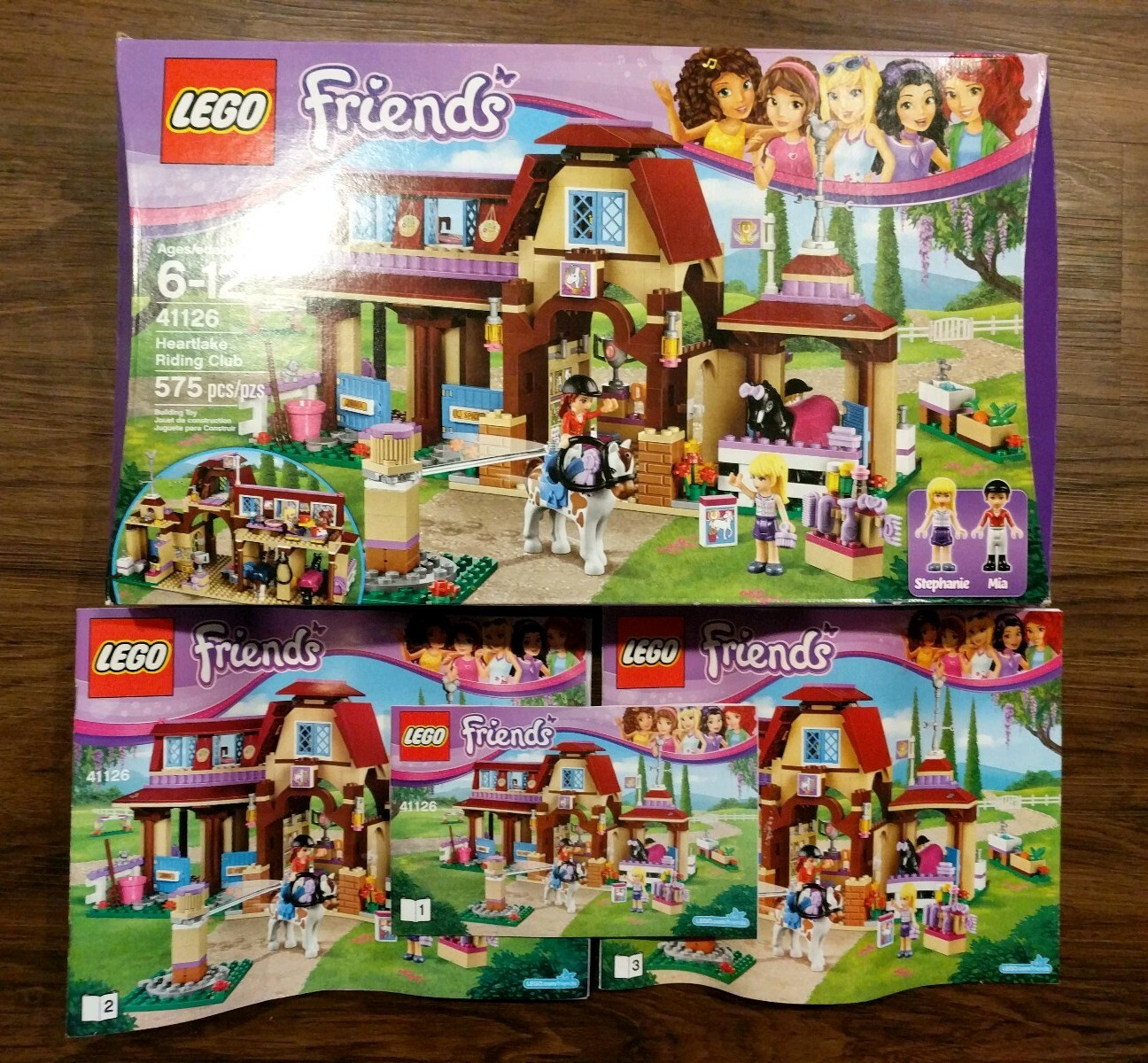 lego friends riding