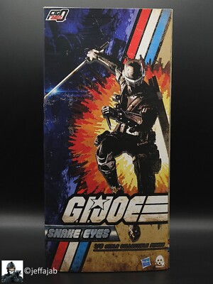 1:6 scale 3A ThreeZero GI Joe Snake Eyes 12