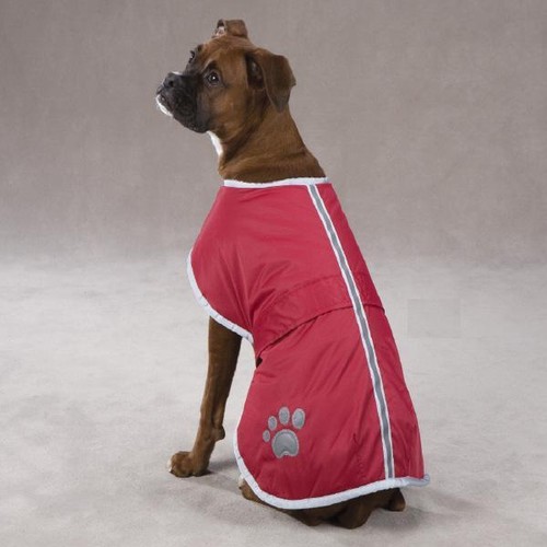 Nor'easter Reversible Waterproof Reflective Blanket Dog Jacket By Zack & Zoey - Picture 7 of 8