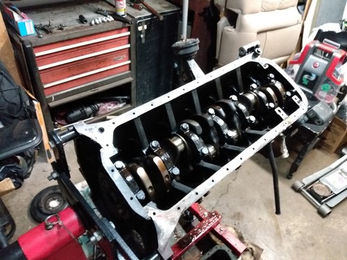 1990 BMW 535i (E34) M30B35 Engine Block assembly, 3.5 liter - Picture 2 of 11