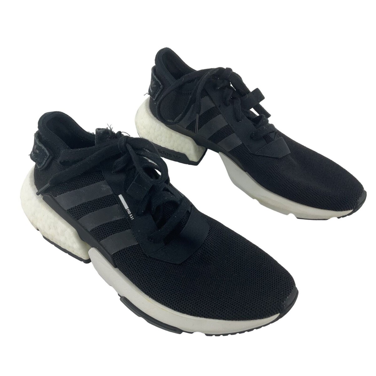 adidas originals pod trainers black