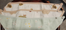 Bamboo Muslin Bandana Bibs Nightingale Set Of 3 New