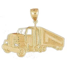 New 14k Gold Truck Pendant