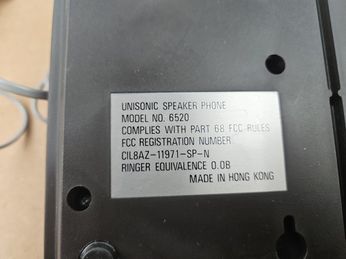 TELÉFONO ALTAVOZ MANOS LIBRES NUEVO EN STOCK Unisonic 6520 - Imagen 4 de 5