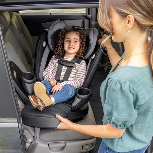 Convertible Car Seat W/ 360 Degree Rotation & 3 Modes, Revolve360, Revere Gray - Picture 7 of 19