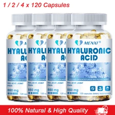 Hyaluronic Acid Supplement Joints Support Help Reduce Wrinkles Skin Health MENXI