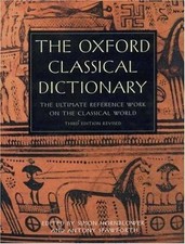Oxford Classical Dictionary by Antony Spawforth (2003, Hardcover