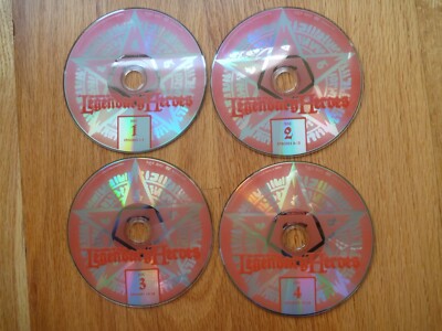 Legend of Legendary Heroes 4-DVD Complete Anime Series Eps 1-24 Disc Only Funima