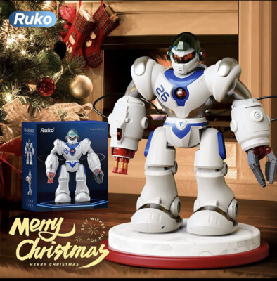 Ruko 7088 Smart Robots Large Programmable Interactive RC Robot - New In Box