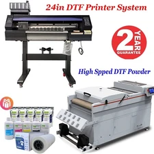 Local Pickup 24inch DTF Printing System with Dual Epson I3200-A1