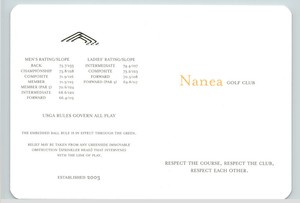 Vintage Scorecard Nanea Golf Club Hawaii Usa Ebay Vintage Scorecard Nanea Golf Club Hawaii Usa Ebay