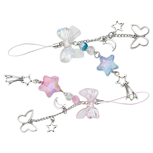 2 Pcs Mobile Phone Accessories Miss Cell Lanyard Charm Cute Decoration - 第 4/12 張圖片