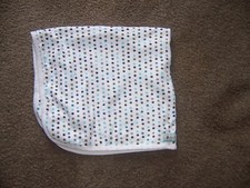 pICCALILLY 100 ORGANIC COTTON BABY BLANKET DOTS