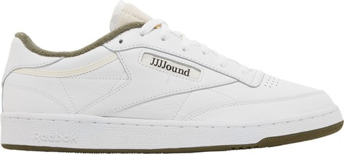 JJJJound Reebok Club C 85 Olive White Low Top Men's 11 US Sneaker