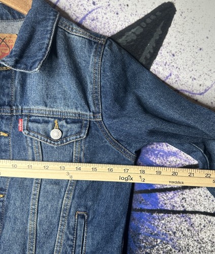 Vintage Levis Type 3 Denim Trucker Jacket - Youth Small - Picture 6 of 8