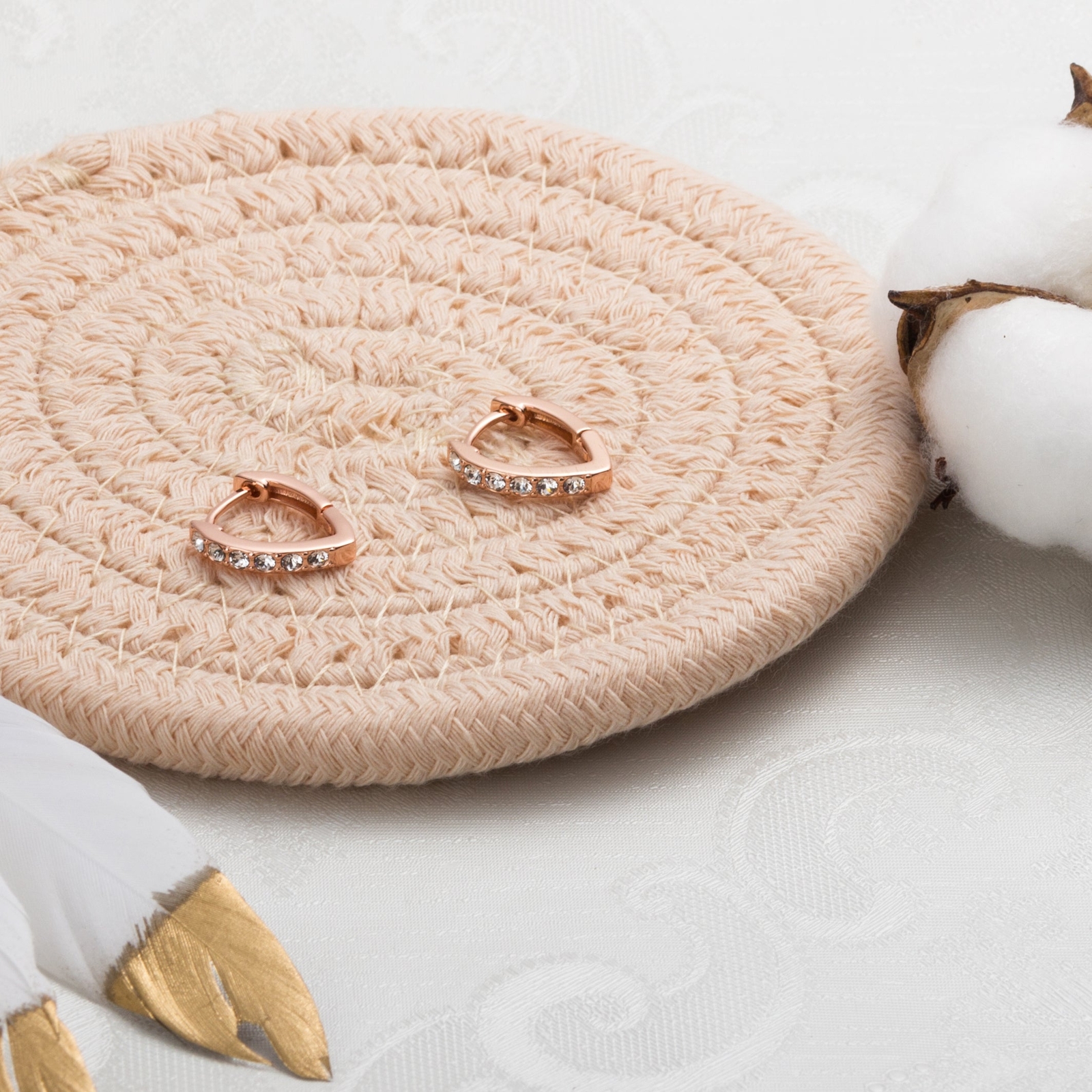 Orecchini Geometrici MUMREUES Placcati Oro 14K - Grossi, Ipoallergenici, Leggeri, Vintage, Regalo Per Donne In Elegante Scatola