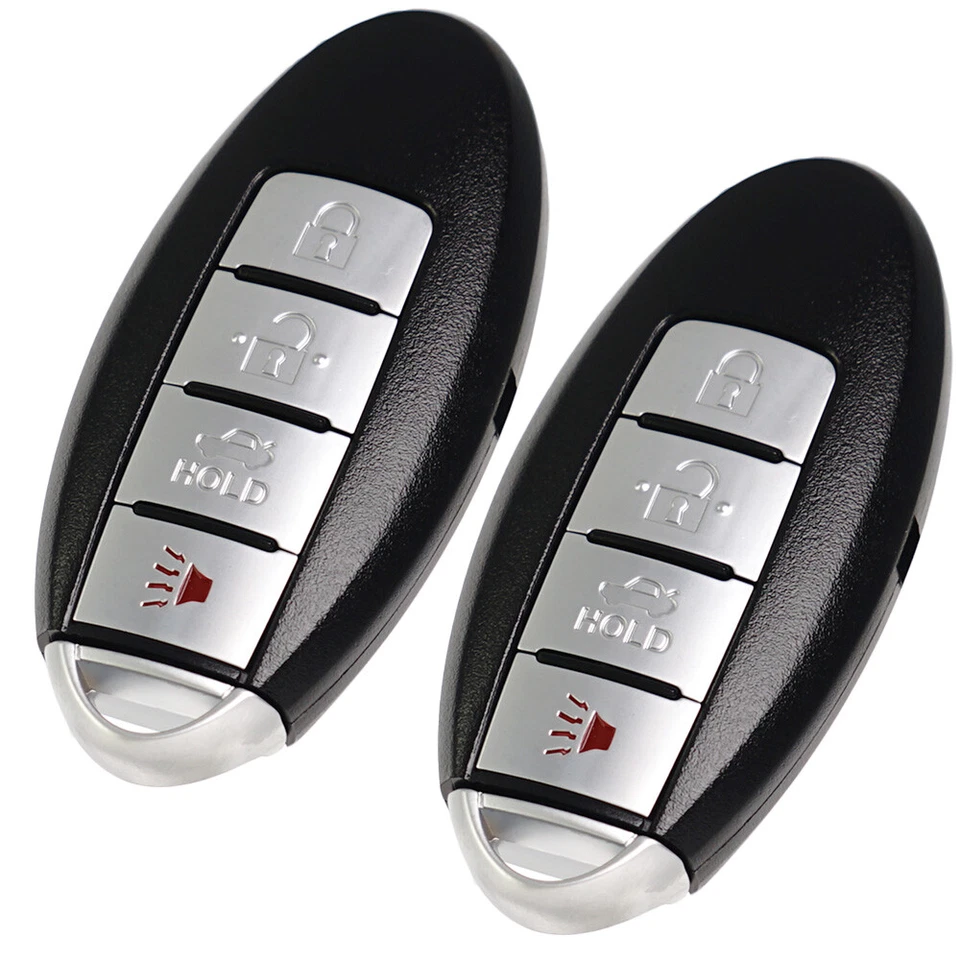 2 Para 009 2010 2011 2012 2013 2014 Nissan Máxima Mando a Distancia Coche Llavero Sin Llave Foto 2 de 4