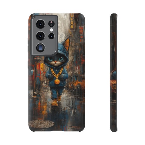 For iPhone | Samsung Galaxy | Pixel Phone Case - Cat Hoodie Big Kitty City - 第 197/246 張圖片
