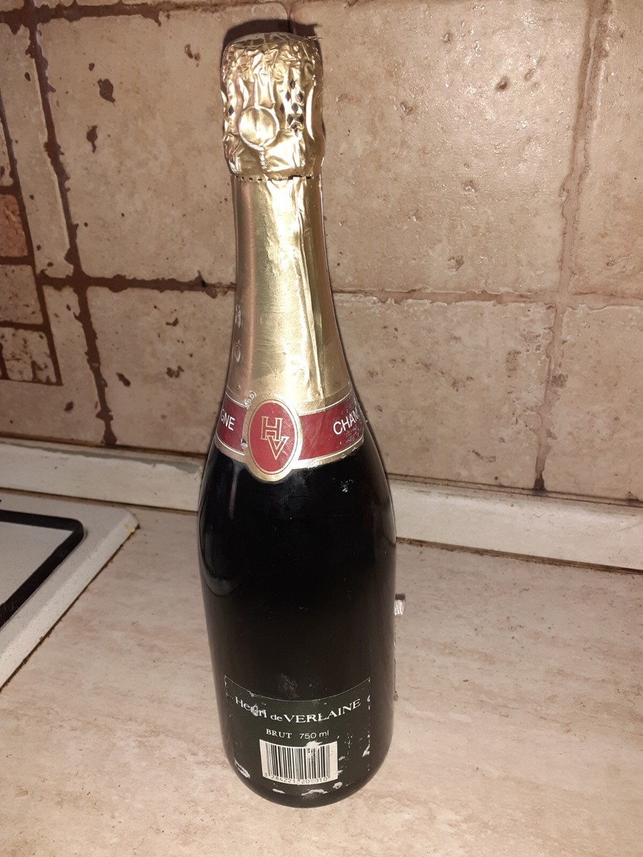 champagne brut HENRY de VERLAINE 75cl da collezione | eBay