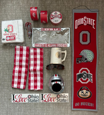 Ohio State outdoor flag/party package/souvenirs