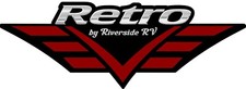 1x Rv Graphics Riverside Rv Retro Oem Red Restore Update Travel Trailer