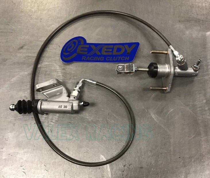 EM1 Clutch Master Cylinder Upgrade & Gunmetal Line for 20062011 Honda