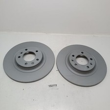 Pair Front Brake Discs Pair Of Disk For Peugeot 407 508 607