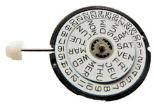 ETA 805 124 MOVEMENT FOR PARTS or REPAIR. USED