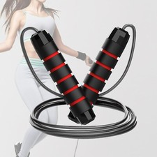 Jump Rope Gym Aerobic Exercise Boxing Skipping Adjustable Bearing Speed Fitness