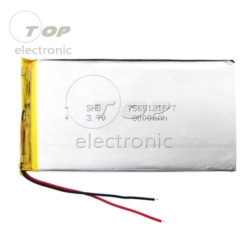 3.7V 1200-8000mAh Polymer Li-po Battery 103040 For Power bank ipod Computer PC - Afbeelding 21 van 23