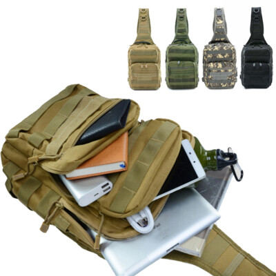 backpacks chest outdoor travel multifunctional shoulder handbag Tactical molle Single Bag - Large Capacity Multi-functional Backpack for Daily Using or Hiking, Traveling (Tan) lasting use Outdoor Backpack Girls Travel Mini