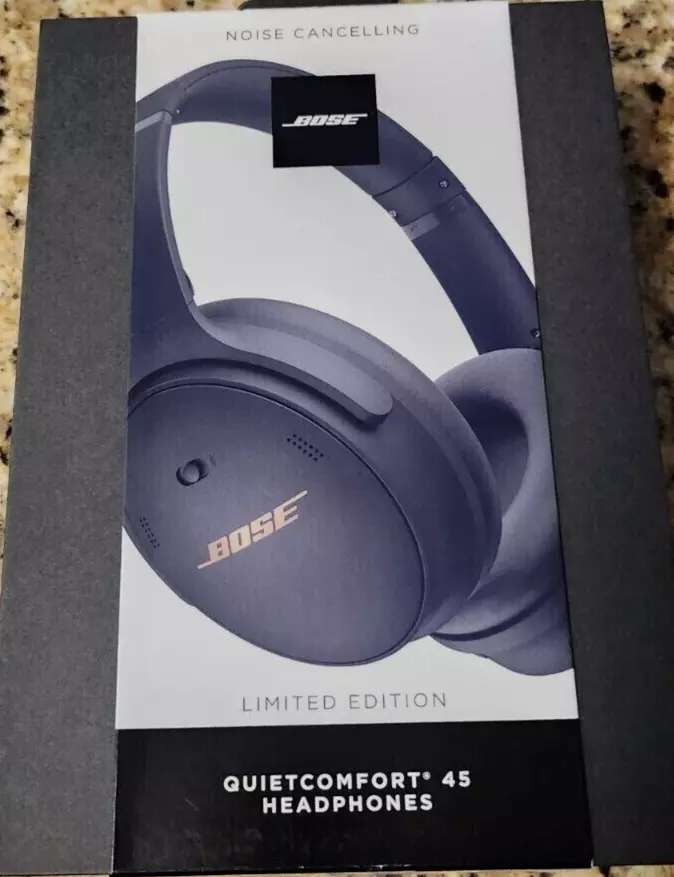 Bose QuietComfort 45 Wireless Bluetooth Headphones Limited Edition Midnight Blue