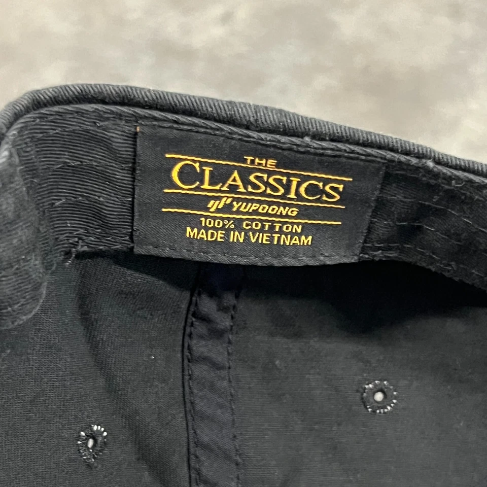 Anti Social Social Club Baseball Cap Mens Black Logo The Classics Strapback Hat - Image 4 of 4