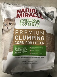 nature's miracle corn cob litter