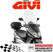 SYM JOYRIDE EVO 125 200 2009 2019 GIVI PARABREZZA CUPOLINO ALTO TRASPARENTE