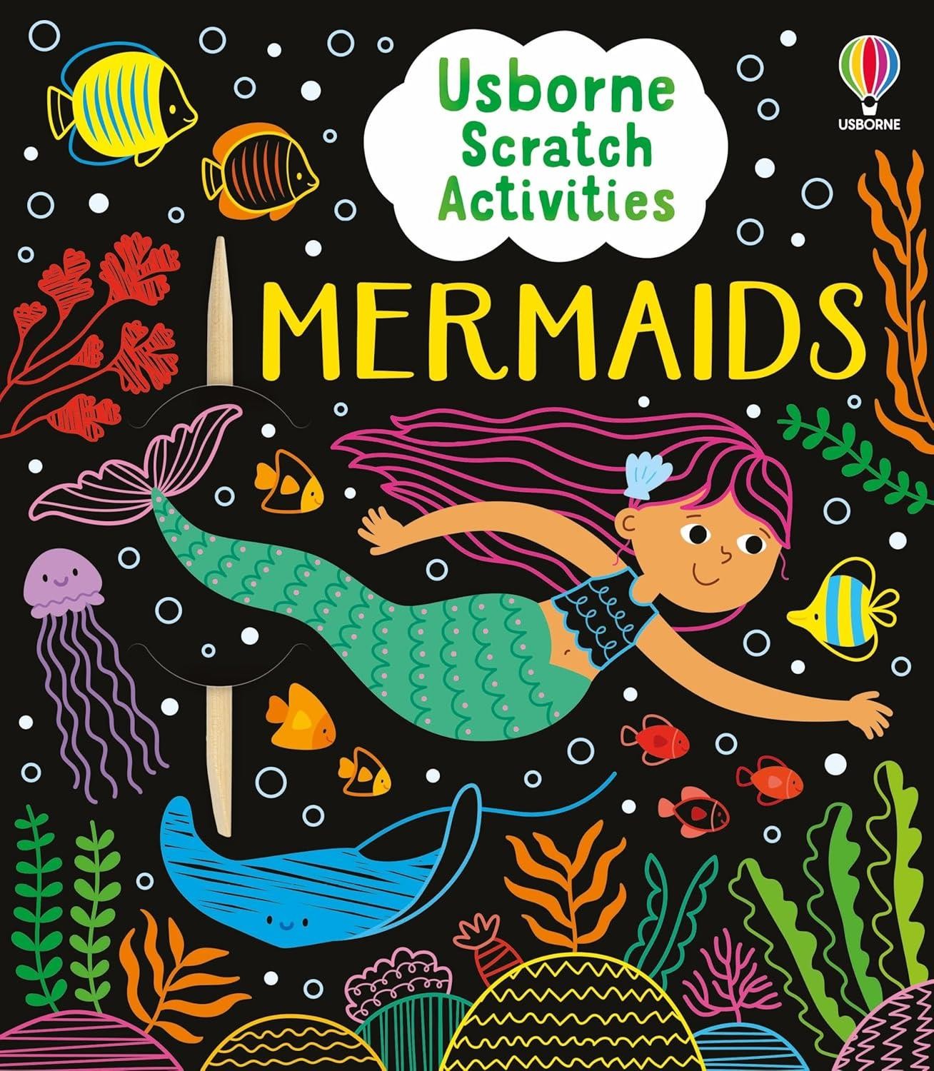 Usborne Scratch Activities Mermaids by Rosie Dickins Paperback