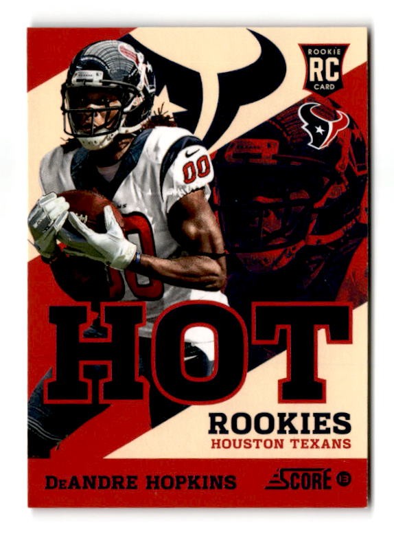 2013 Score #7 DeAndre Hopkins Hot Rookies Retail