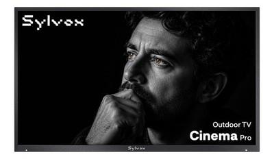 Sylvox 75'' Helio QLED Outdoor TV 3500 nits IP55 Weatherproof Smart4K UHD 120HZ