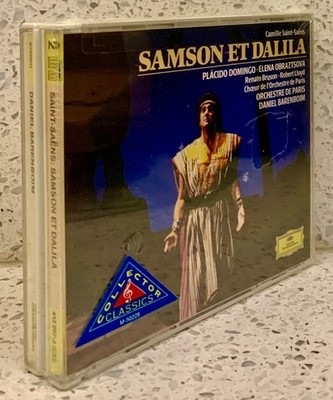 SAINT SAENS Samson et Dalia [1979] (2 discs DG) BARENBOIM   OBRAZTSOVA   DOMINGO