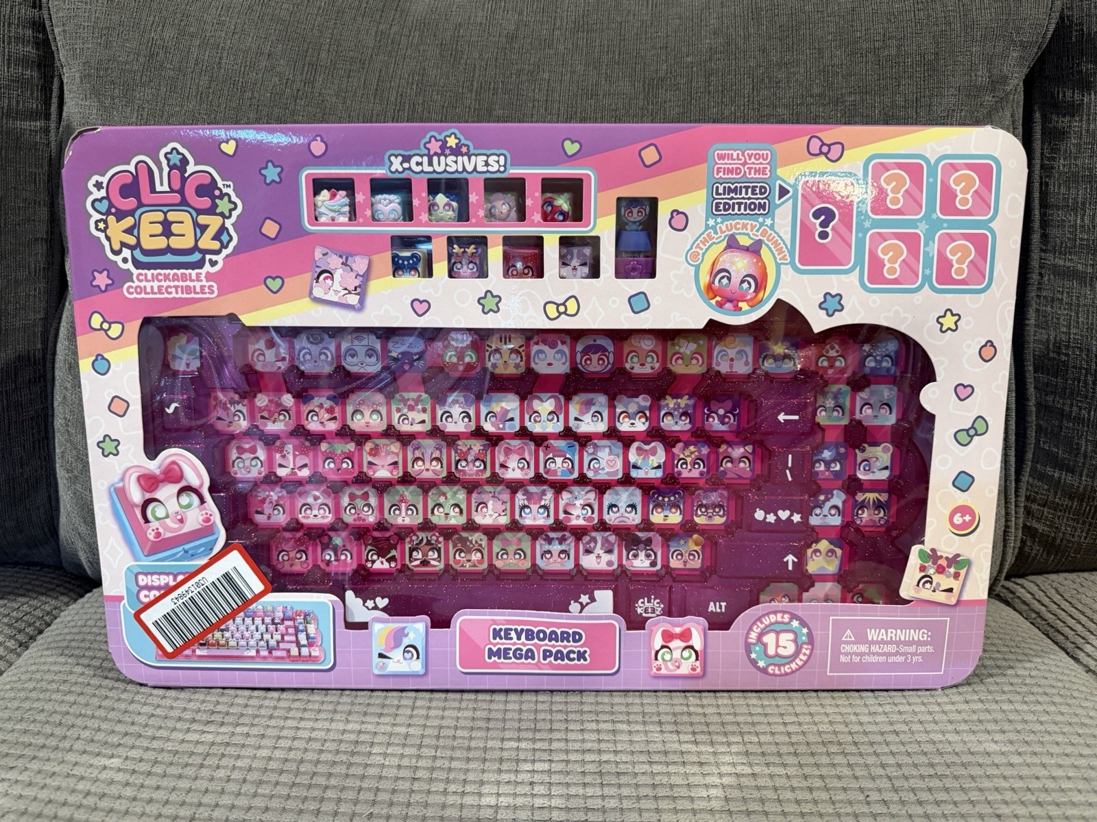Clickeez Keyboard Mega Pack - The Ultimate Starter 18.11 inches- Brand New