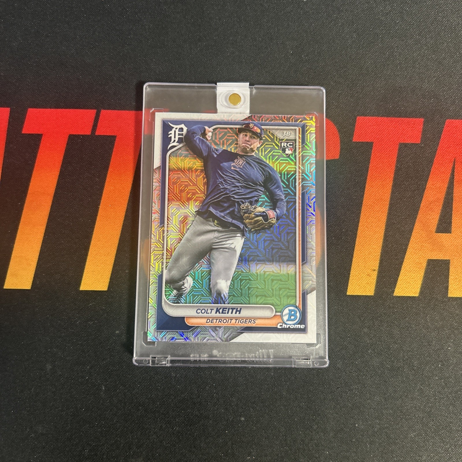 2024 Bowman Chrome - Image Variation Colt Keith #34 Mojo Refractor (RC) Tigers