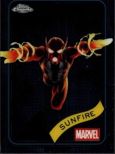 2025 Topps Chrome Marvel Sunfire Card #22
