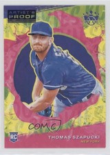 2022 Panini Diamond Kings Rookies II Artist Proof Blue Thomas Szapucki #159 uk2
