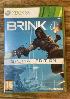 Brink Special Edition XBOX 360 Videospiel Original UK Release Neuzustand