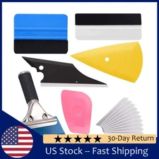 17pcs Window Tinting Tools Kit Auto Car Vinyl Wrap Application Tint Film USA