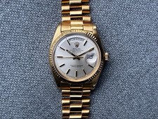 Rolex Day-Date 1803 Fullset quadrante argento champagne dal 1974