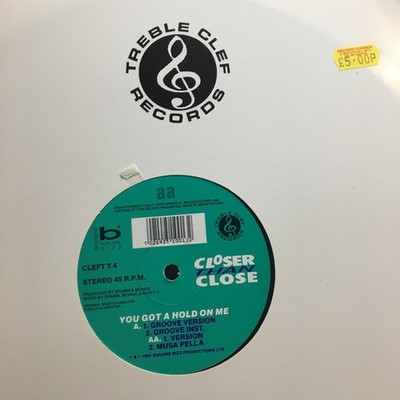 Closer Than Close - You Got A Hold On Me (12'')